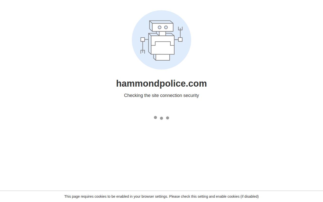 Hammond Police arrest records APRA request interface in Lake County